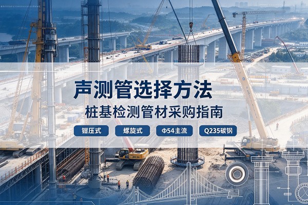 积石山声测管选型标准